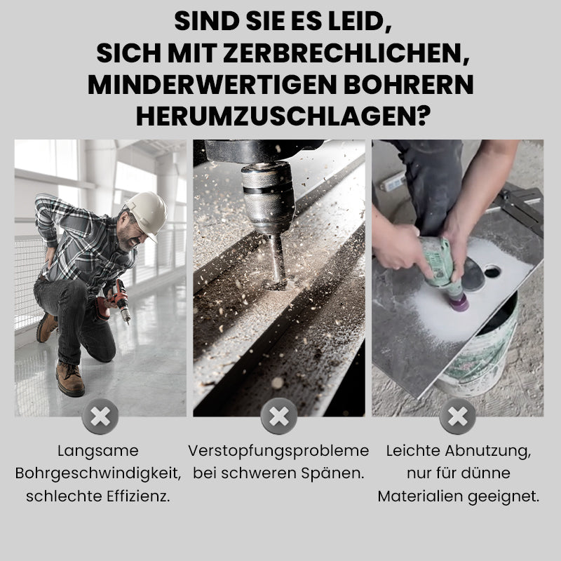 1+1 GRATIS | PowerEdge™ Hochgeschwindigkeits-Bohrfunktion (4 PCS Satz)
