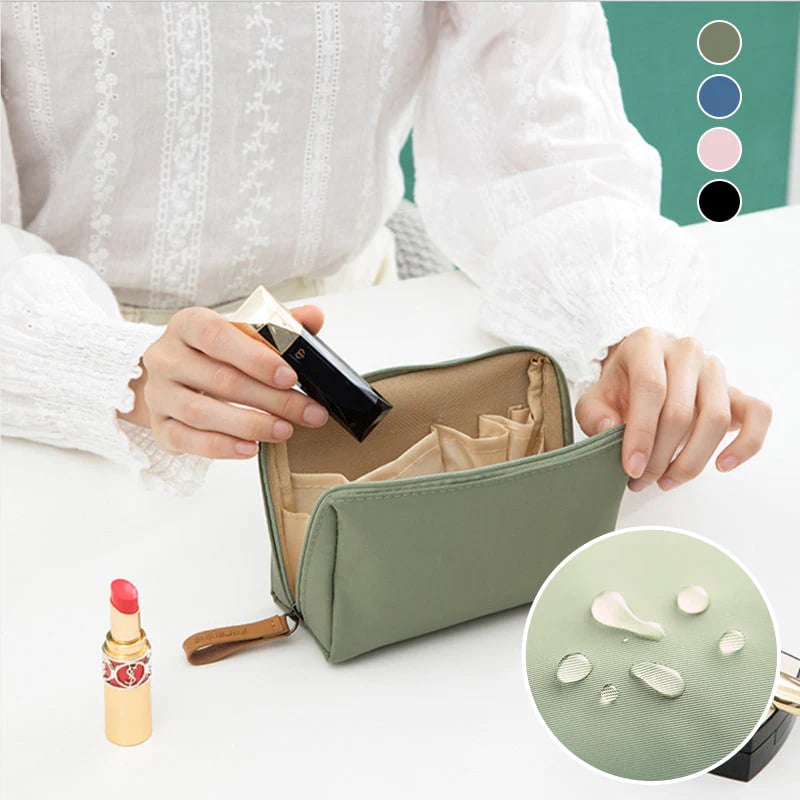 TravelChic® | DuoZip Kosmetiktasche – große Kapazität, ideal für Reisen & Alltag