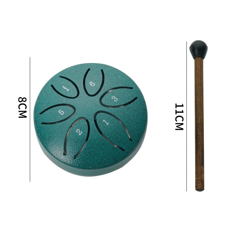 ZenDrum® | MiniTone Meditations-Trommel – klare Klangnoten für Ruhe & Fokus