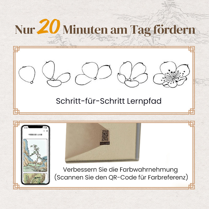 InkFlow™ | Traditionelles chinesisches Schriftzeichen-Album
