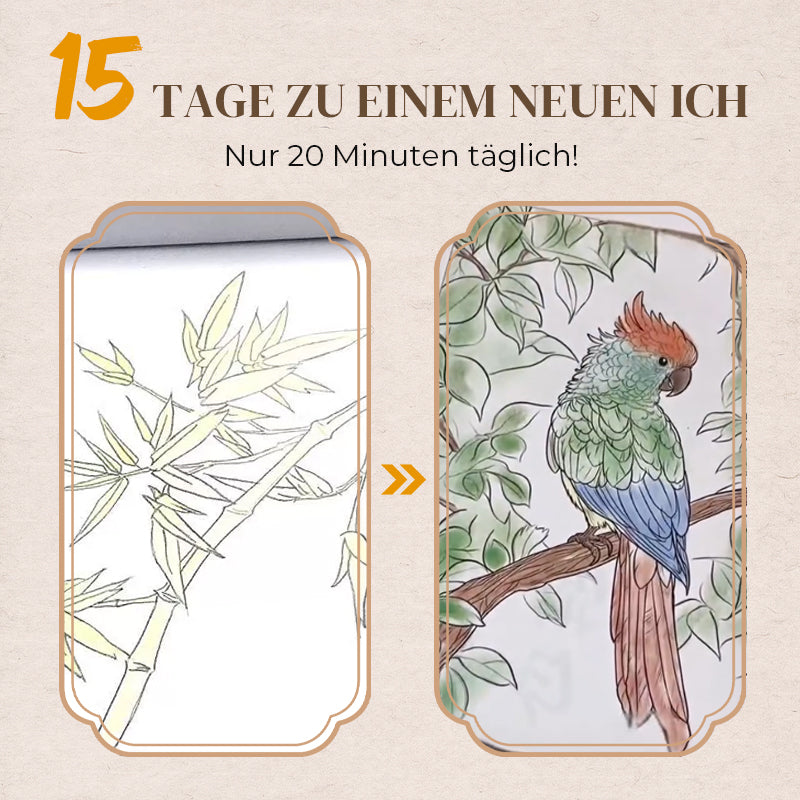 InkFlow™ | Traditionelles chinesisches Schriftzeichen-Album