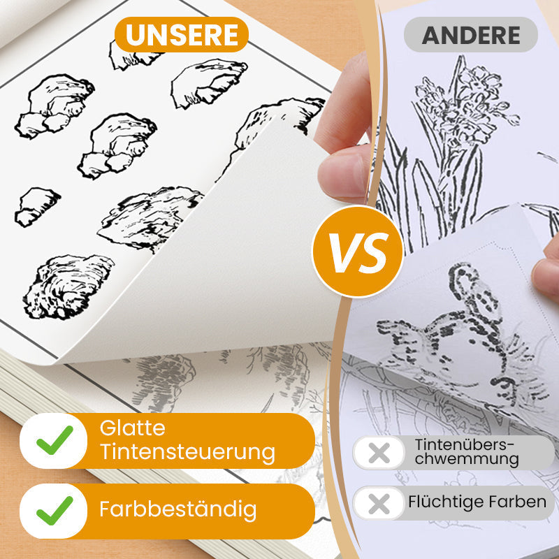 InkFlow™ | Traditionelles chinesisches Schriftzeichen-Album