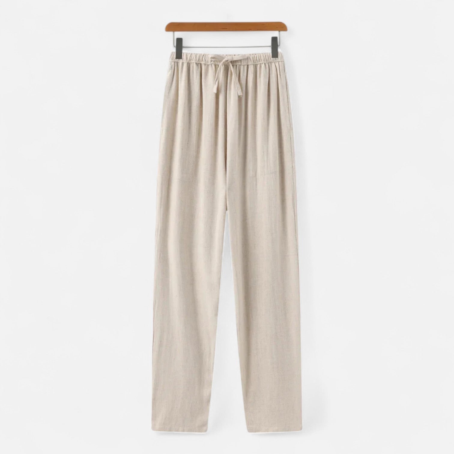 Men's Linen Polo and Pants Set – Refined Coordination, Timeless Elegance for Warm Weather