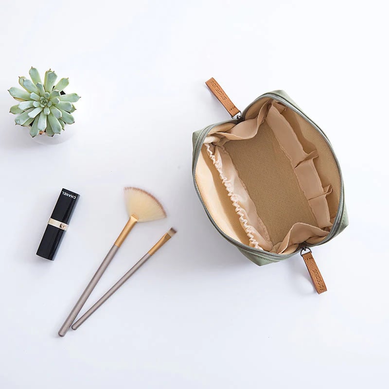 TravelChic® | DuoZip Kosmetiktasche – große Kapazität, ideal für Reisen & Alltag