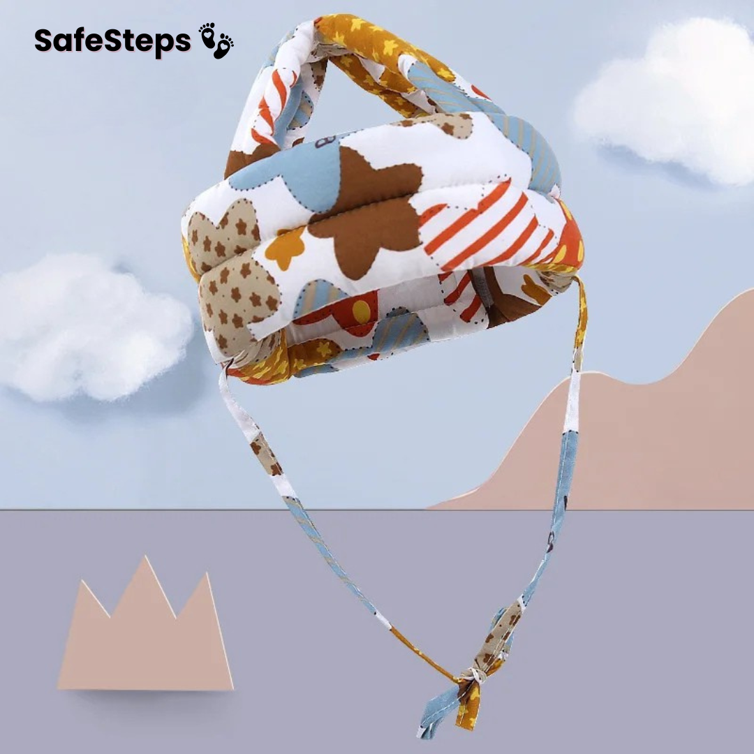 SafeSteps™ | Baby-Sicherheitshelm Weicher Schutz für Laufanfänger