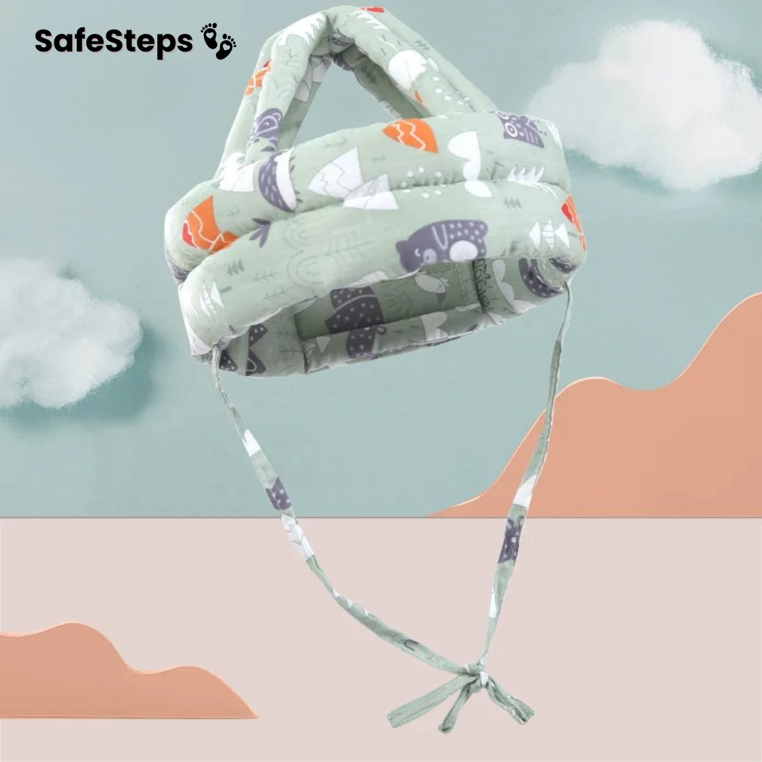 SafeSteps™ | Baby-Sicherheitshelm Weicher Schutz für Laufanfänger