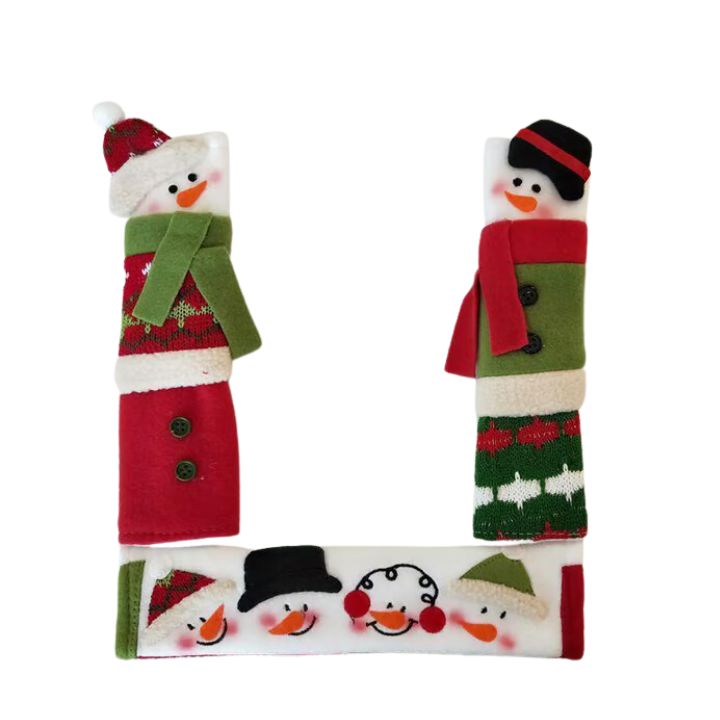 SnowGrip® | FrostCover Griffabdeckungen Schneemann – Schutz & Deko in einem