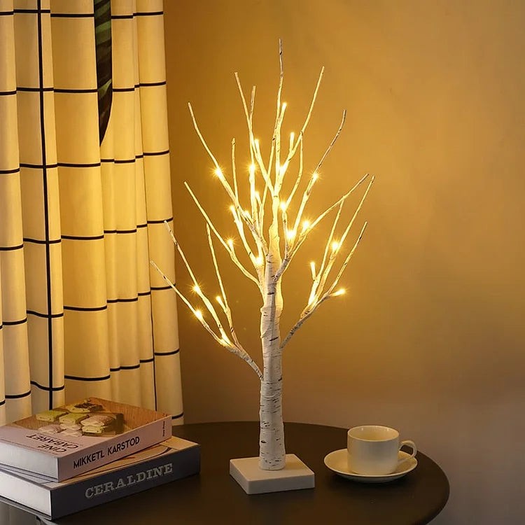 FairyGlow® | Dekorationsbaum – Handgefertigter Baum mit Feenlicht-Effekt