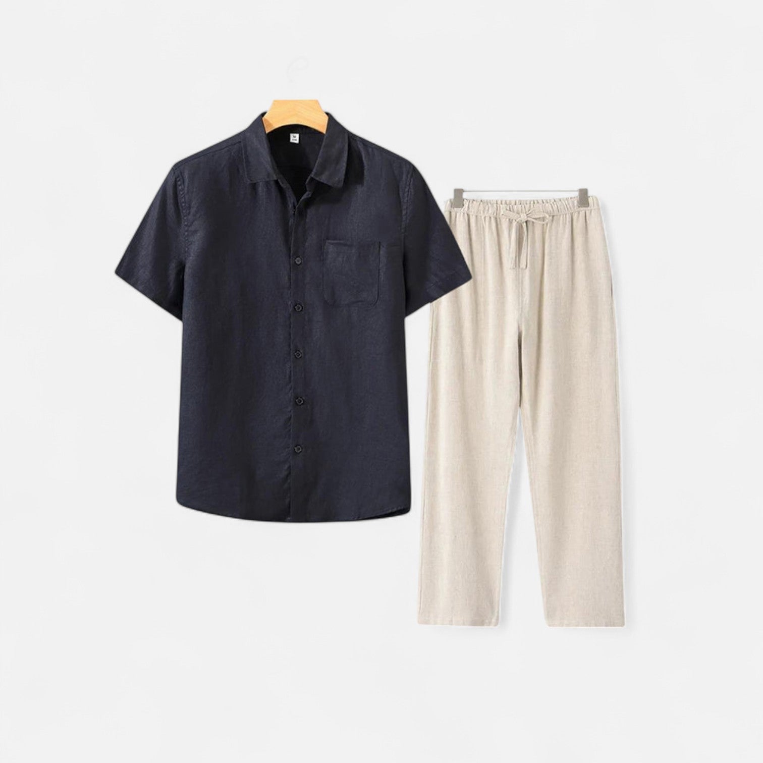Linen Set for Men – Old Money Style, Refined Summer Simplicity