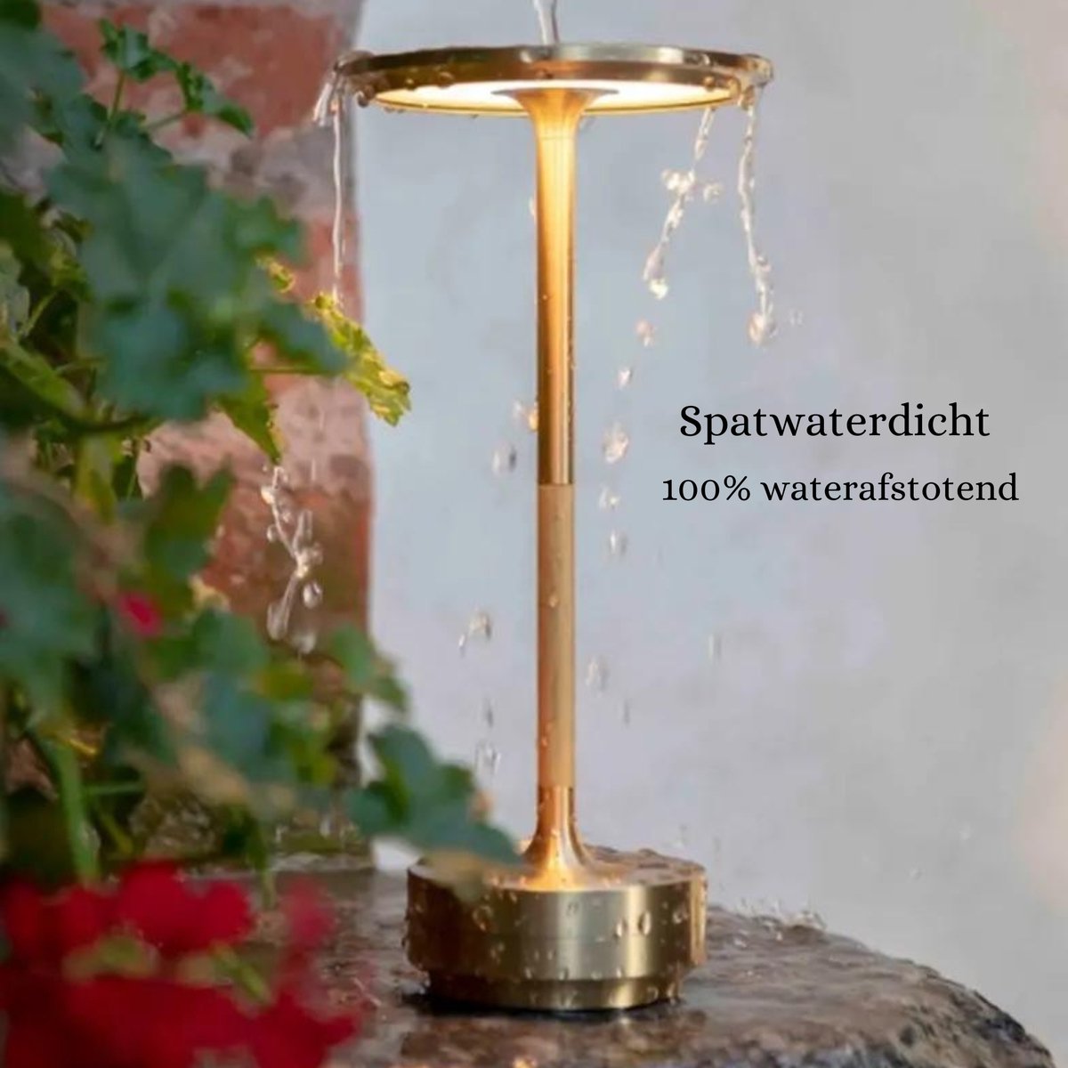 Moderne LED Tischlampe dimmbar in Schwarz, Gold und Silber, wiederaufladbare Designer Nachttischlampe für Wohnzimmer, Schlafzimmer und Büro