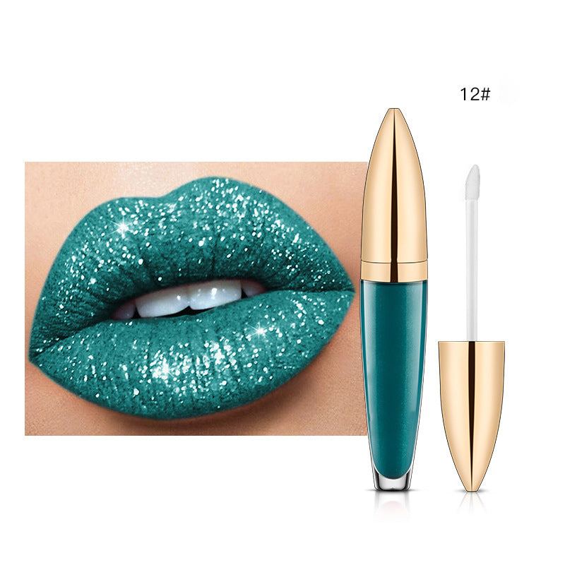 GlimmerKiss™ | Diamantglänzender langanhaltender Lippenstift