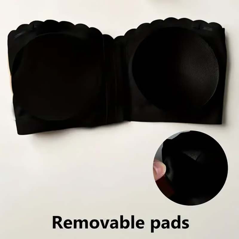 1+1 GRATIS | Nudella® | Trägerloser Bandeau-BH für nahtlose Oberteile