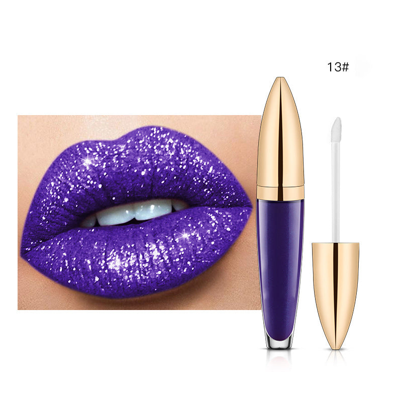 GlimmerKiss™ | Diamantglänzender langanhaltender Lippenstift
