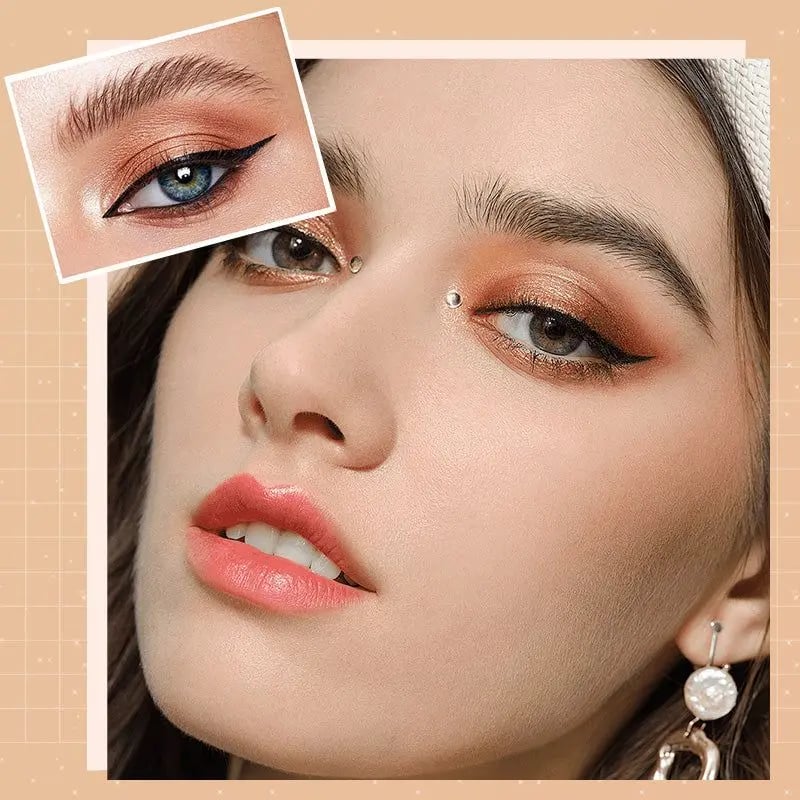 PrismGlow™ | 10 Farben Sparkle Shimmer Lidschattenpalette
