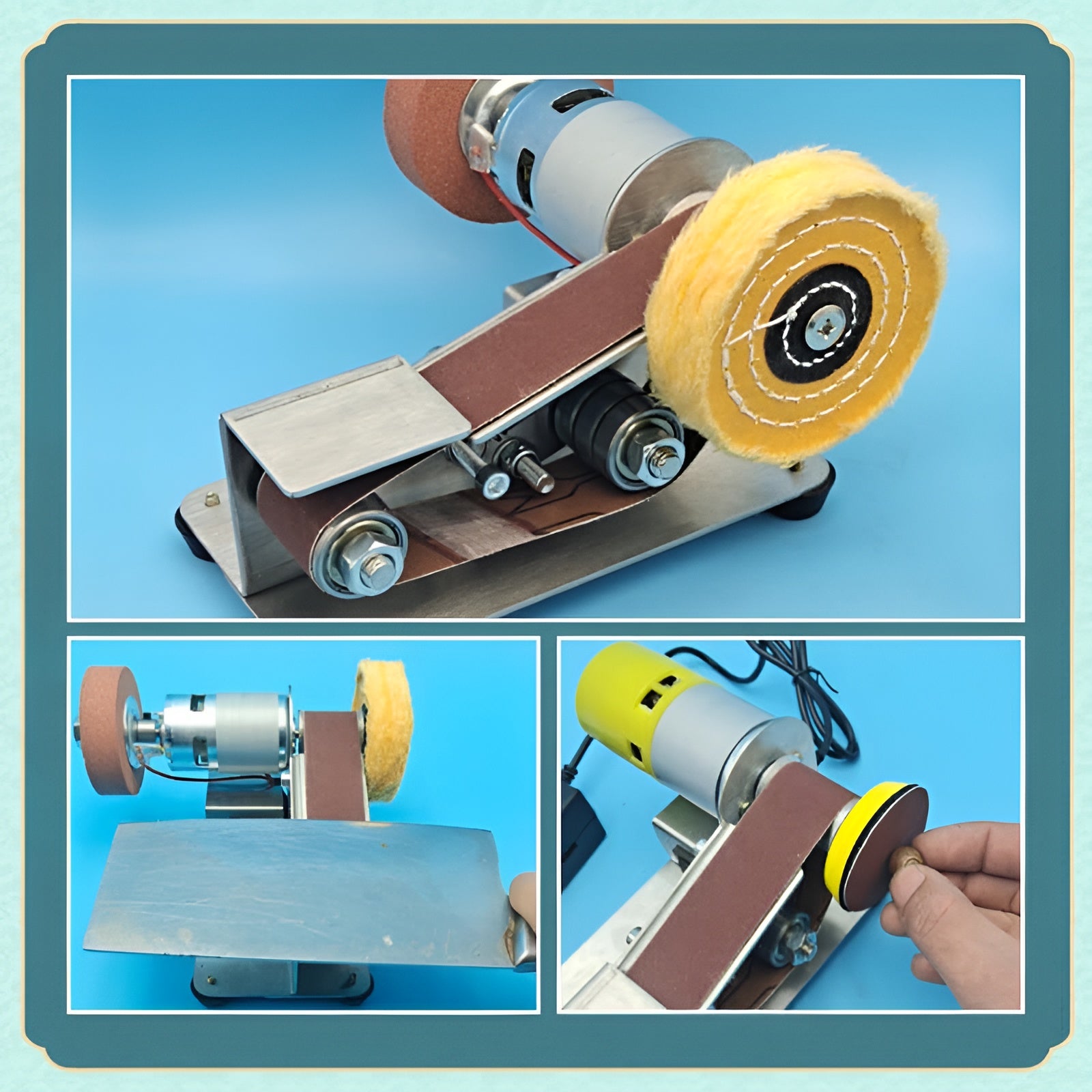 Buffiq™ | Elektrischer Polierer + 10 GRATIS Schleifbänder