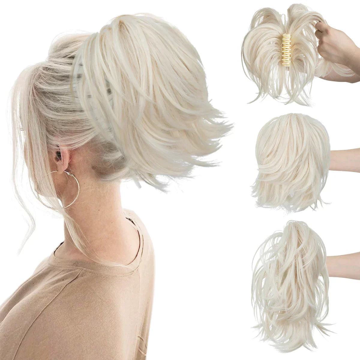 1+1 GRATIS | DIY Bun Haarschmuck™, Bequeme und verstellbare Passform