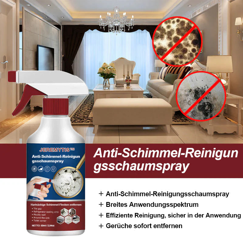 1+1 GRATIS | MoldAway Magic™ - Ihre ultimative Anti-Schimmel-Reinigungsschaumspray-Lösung!