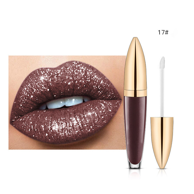 GlimmerKiss™ | Diamantglänzender langanhaltender Lippenstift