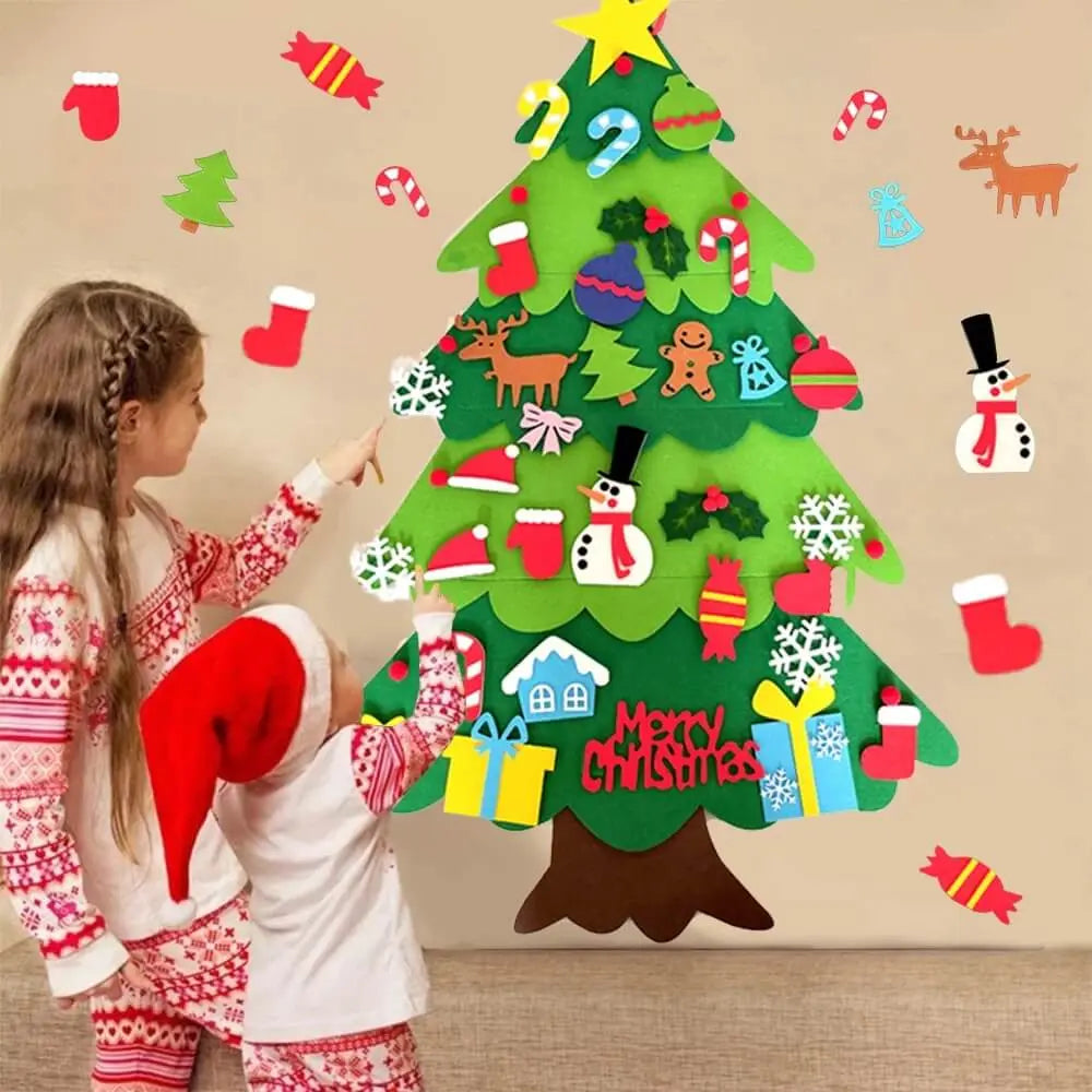 FeltTree® | CraftSet DIY Baumdeko Filz – handgemachter Weihnachtszauber