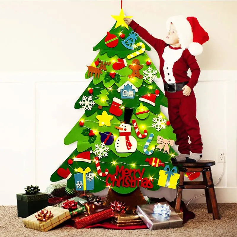 FeltTree® | CraftSet DIY Baumdeko Filz – handgemachter Weihnachtszauber