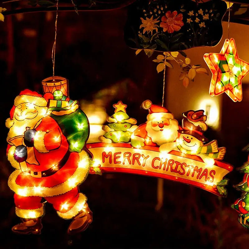 1+1 Gratis WindowJoy® | FestGlow Window Light Set – festive window lighting