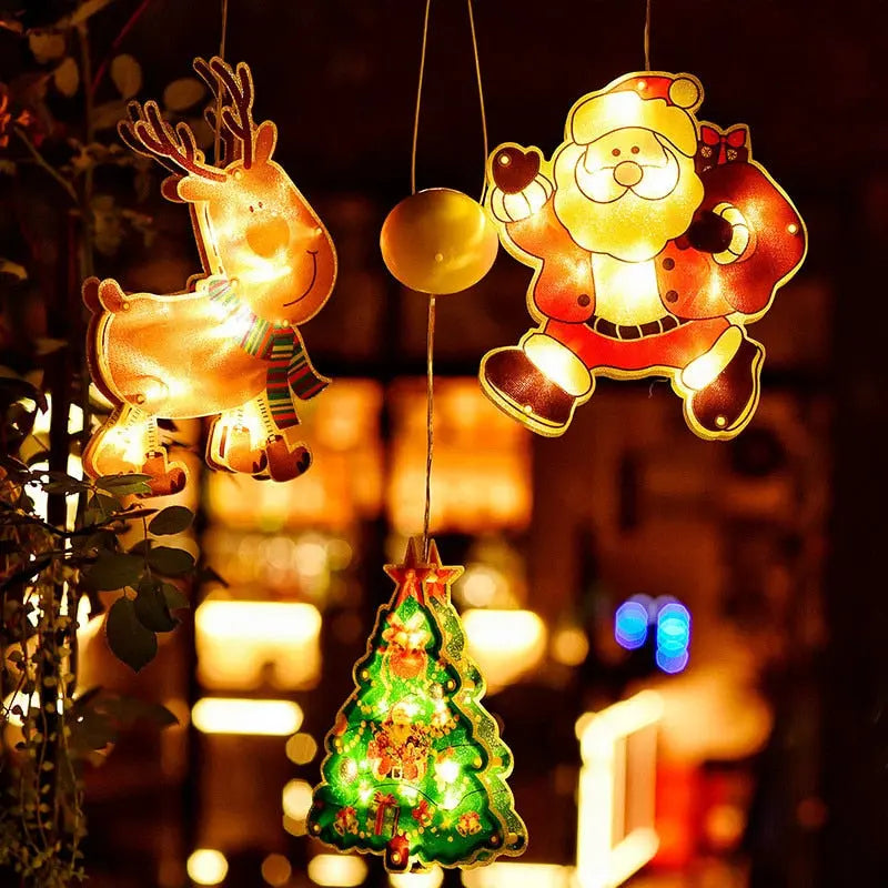 1+1 Gratis WindowJoy® | FestGlow Window Light Set – festive window lighting