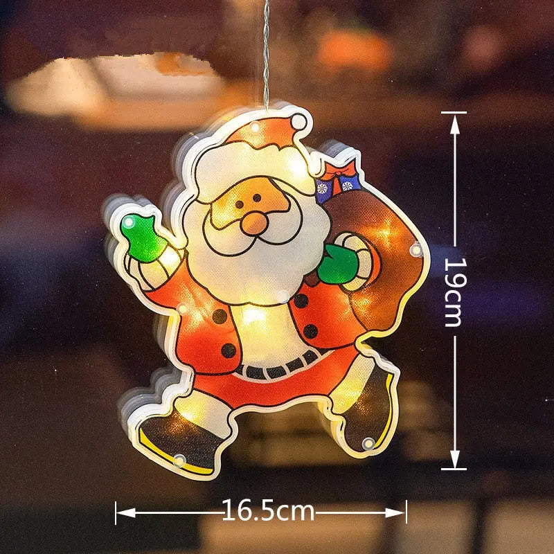 1+1 Gratis WindowJoy® | FestGlow Window Light Set – festive window lighting