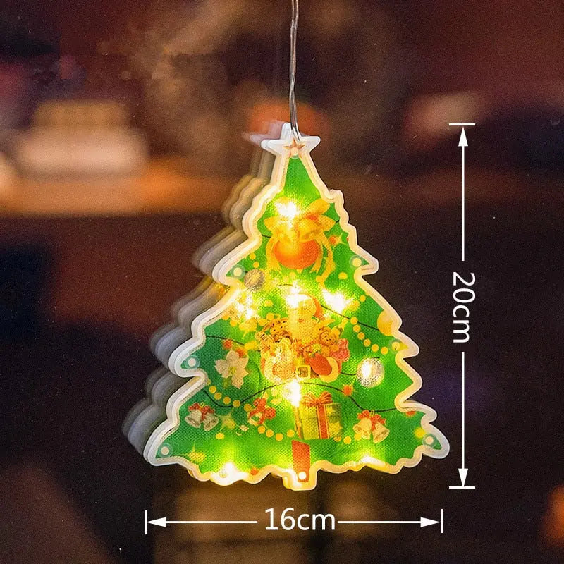 1+1 Gratis WindowJoy® | FestGlow Window Light Set – festive window lighting