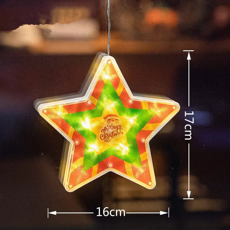 1+1 Gratis WindowJoy® | FestGlow Window Light Set – festive window lighting