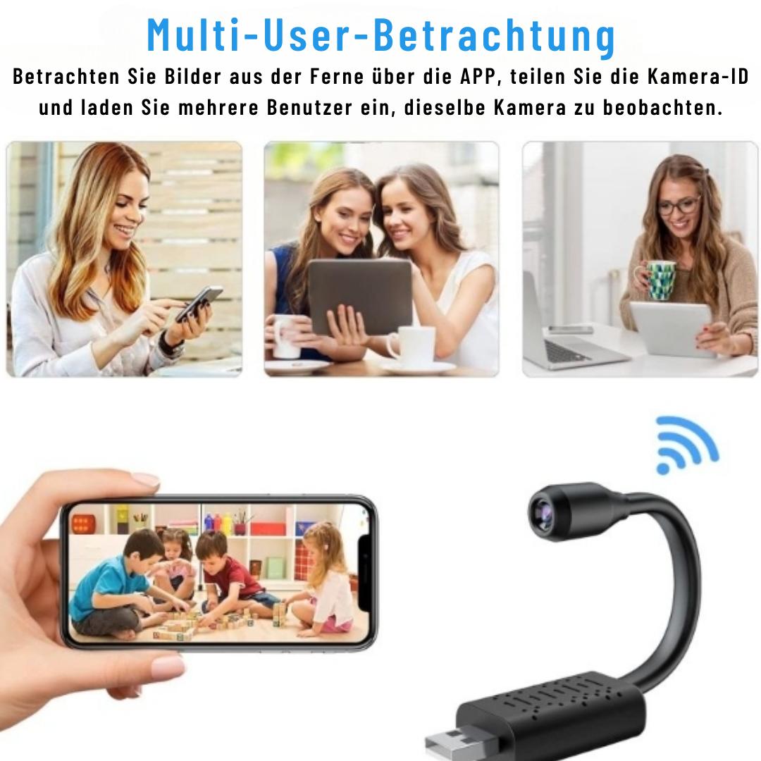 1+1 GRATIS | SentryView™ Mini Spionagekamera