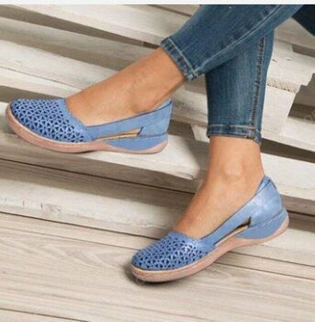 Vintage Clarks® | Orthopädische Sommersandale für Damen
