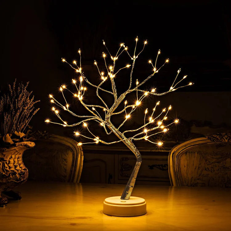 FairyGlow® | Dekorationsbaum – Handgefertigter Baum mit Feenlicht-Effekt