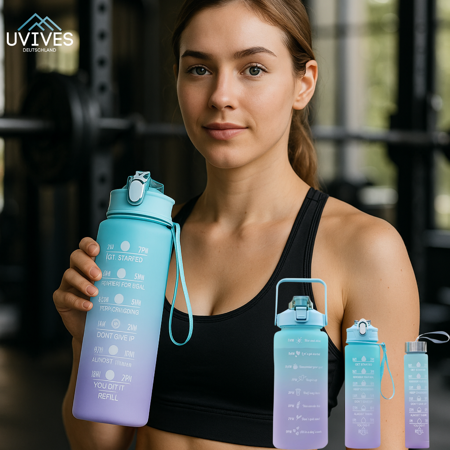 50% RABATT | HydraCue™ | Ihr täglicher Motivator zum Trinken (3er-Set)