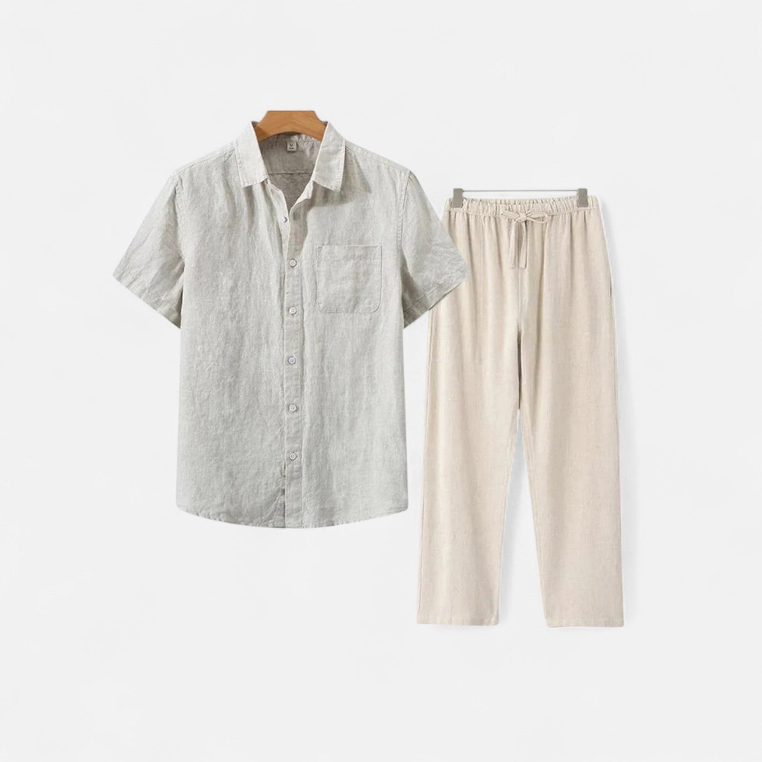 Linen Set for Men – Old Money Style, Refined Summer Simplicity