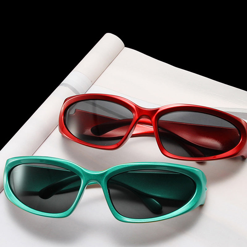1+1 GRATIS | CyberChic | Trendy Y2K-zonnebril in toekomstige stijl