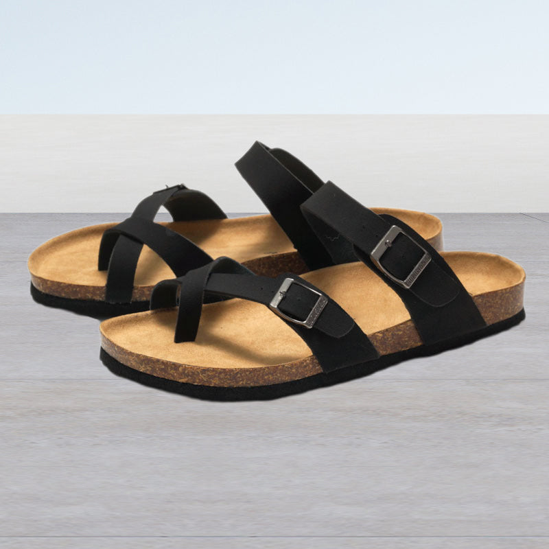 CorkEase™ | Damenschuhe mit natürlichem Weichkorkfußbett und Leder