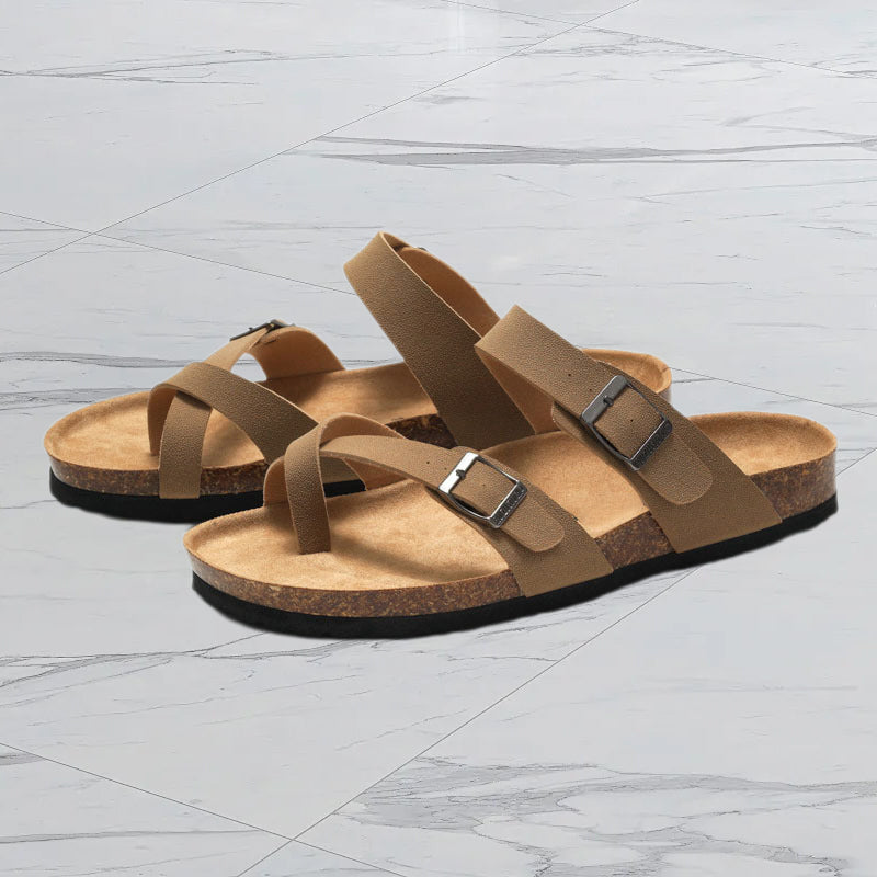 CorkEase™ | Damenschuhe mit natürlichem Weichkorkfußbett und Leder