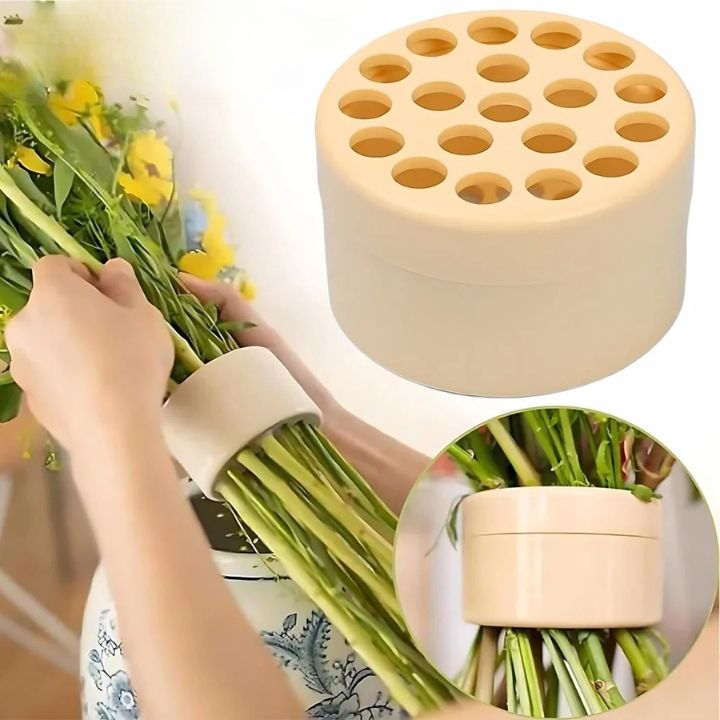 1+1 Gratis | BlossomLock™ Spiralförmiger Blumenstielhalter