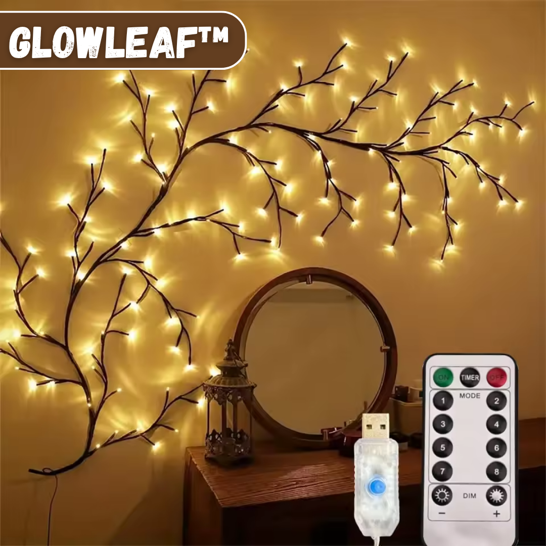 50% RABATT | GlowLeaf™ | Verzauberte Weidenreben-Lichter