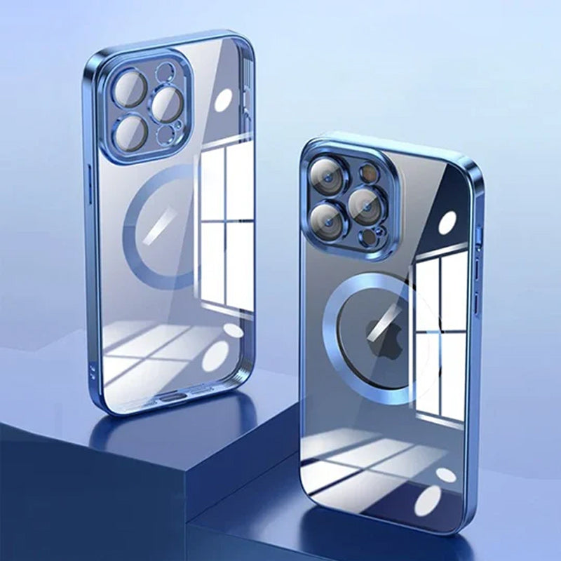 Metalliq™ | Kabellose magnetische iPhone-Hülle mit Galvanik