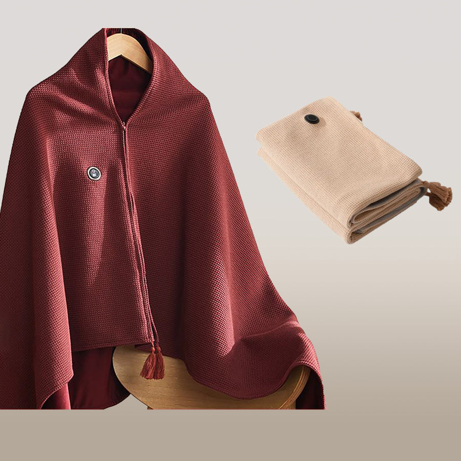 CozyVolt™ | Tragbarer Heizdecke-Schal