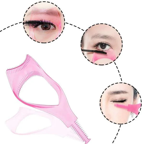 1+1 GRATIS | 3in1 Wimpern Tools Mascara Schild Applikator Guard™ - Makellose Wimpern leicht gemacht