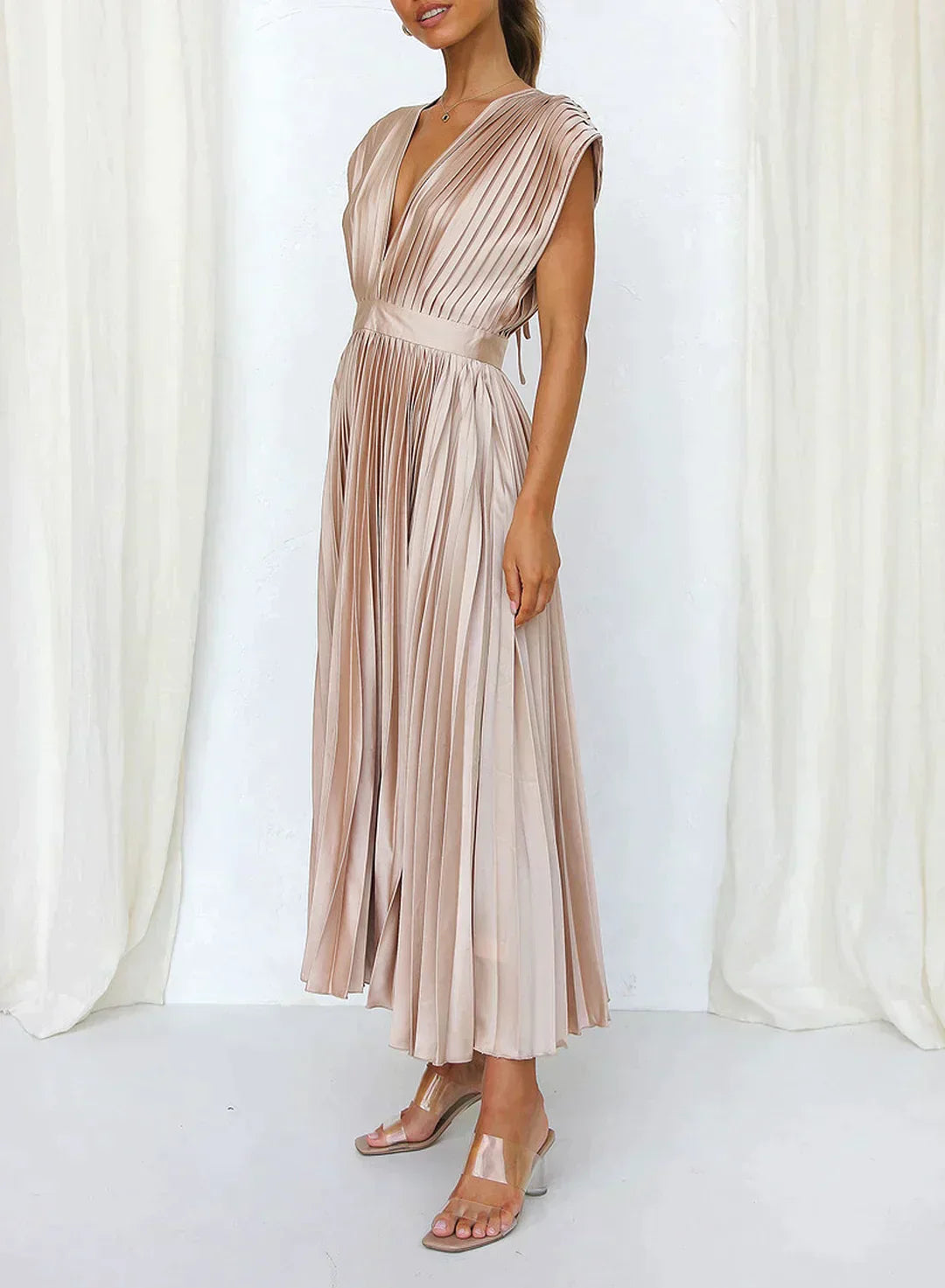 50% RABATT | Stylora™ | Ärmelloses Maxikleid für Frauen