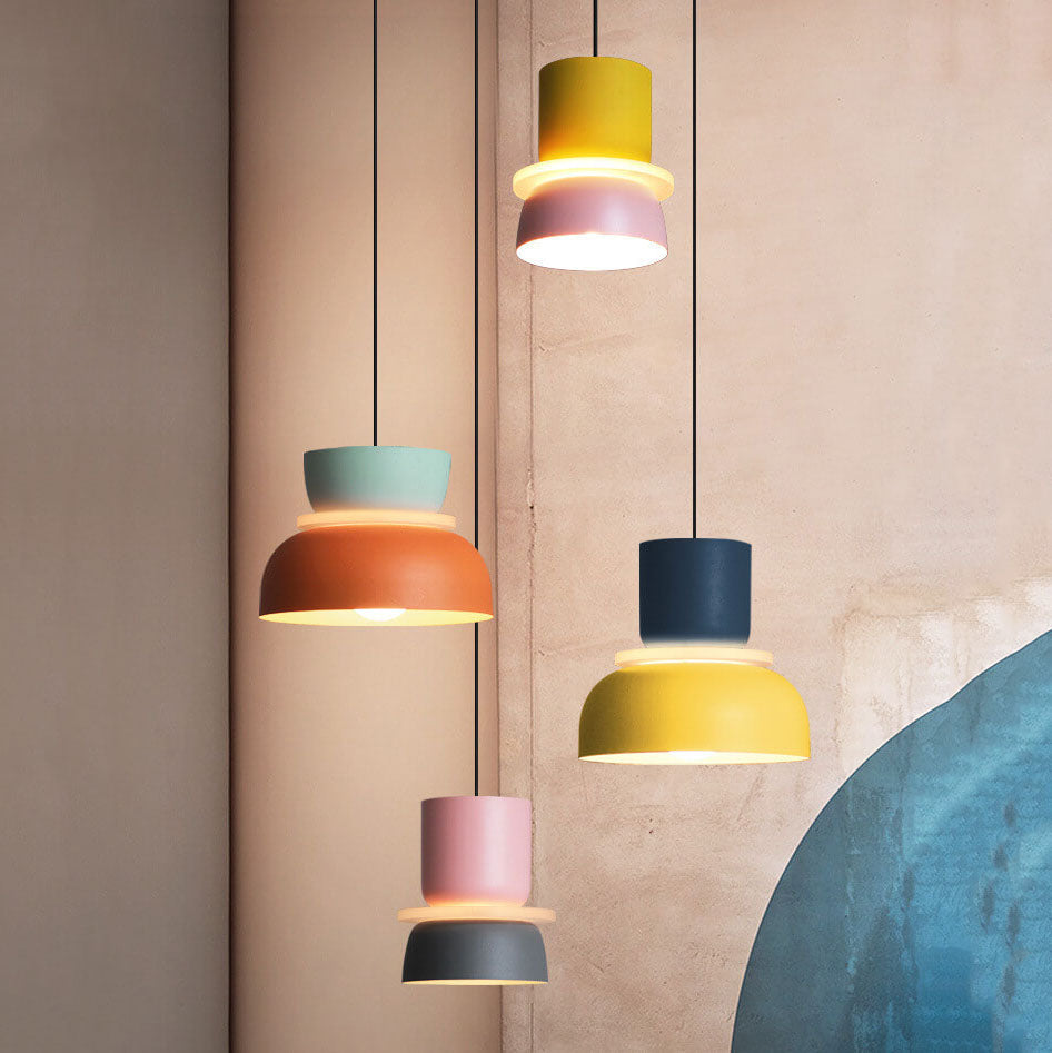 LumoPop™ | Colorful Macaron 1-Light LED-Pendelleuchte