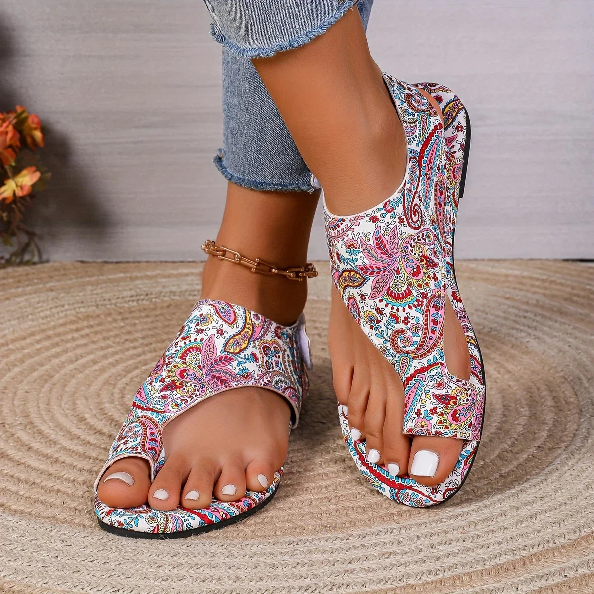 Riley™ | Vintage böhmische Sandalen