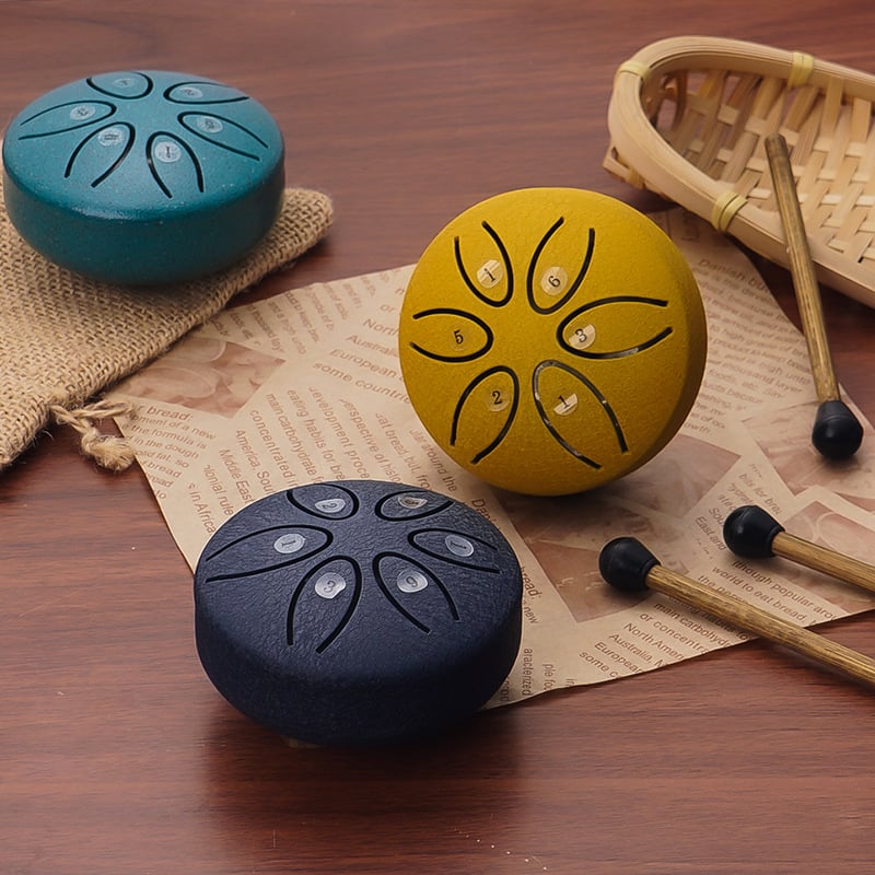 ZenDrum® | MiniTone Meditations-Trommel – klare Klangnoten für Ruhe & Fokus