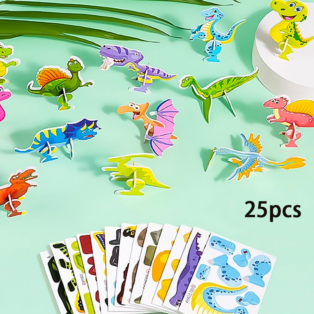 15+10 GRATIS | EduCraft® | 3DPlay Bildungs-3D-Puzzle – Spaß & Lernen kombiniert