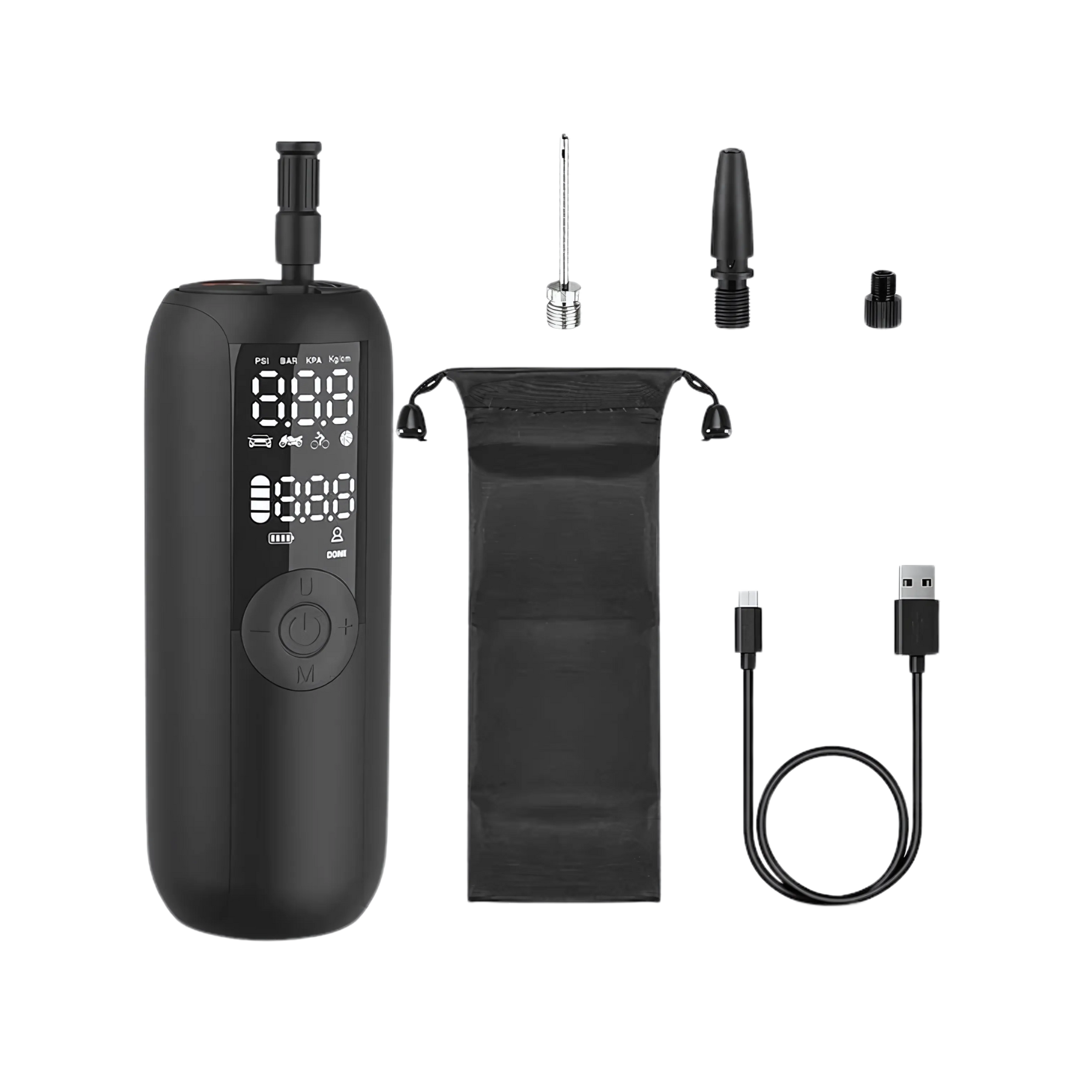 TurboPump™ | Wiederaufladbare tragbare Mini-Luftpumpe