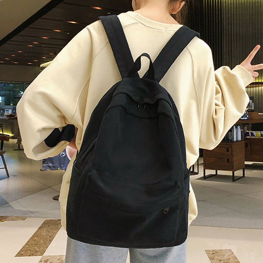 Packora® | Canvas-Schulrucksack