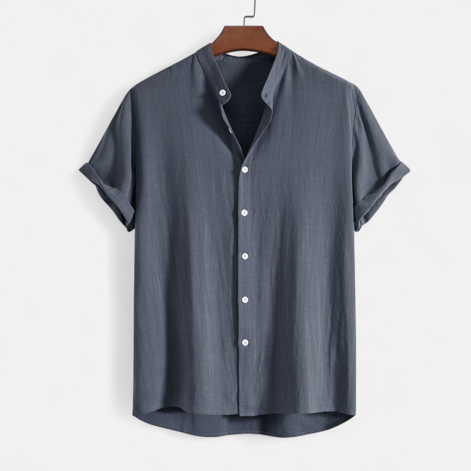 Men's Linen Shirt and Pants Set – Breathable Comfort, Casual Refinement